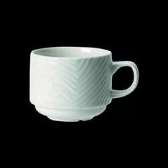 9118C1020  英國(guó)Steelite 西餐陶瓷 可疊咖啡杯 Cup Stacking